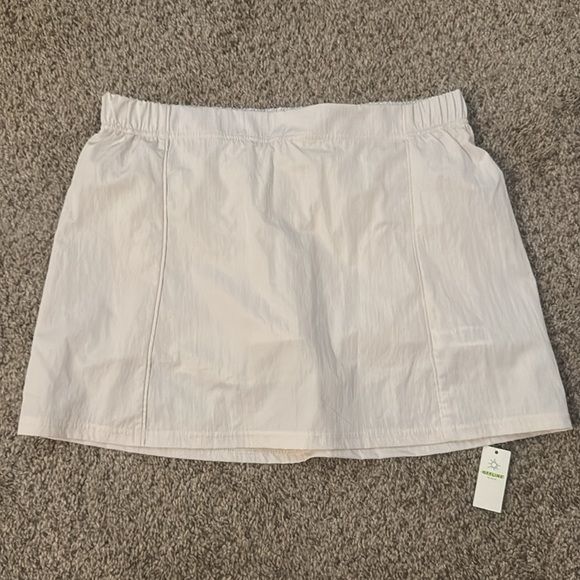 NWT OFFLINE By Aerie Nylon Mini Skirt with built in shorts with pocket - Picture 6 of 6